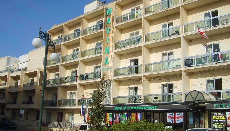 Mavina Hotel & Apartments Buġibba Exterior foto